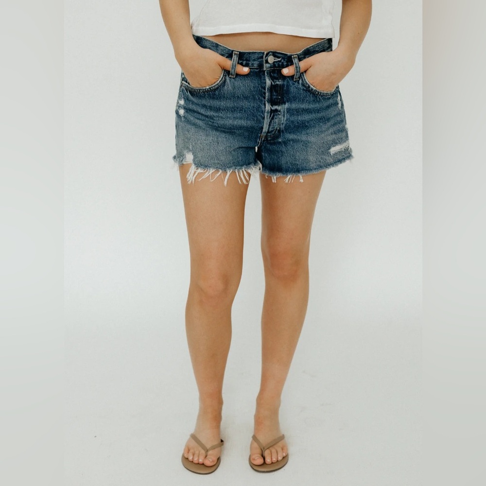 AGOLDE High Rise Jean Short